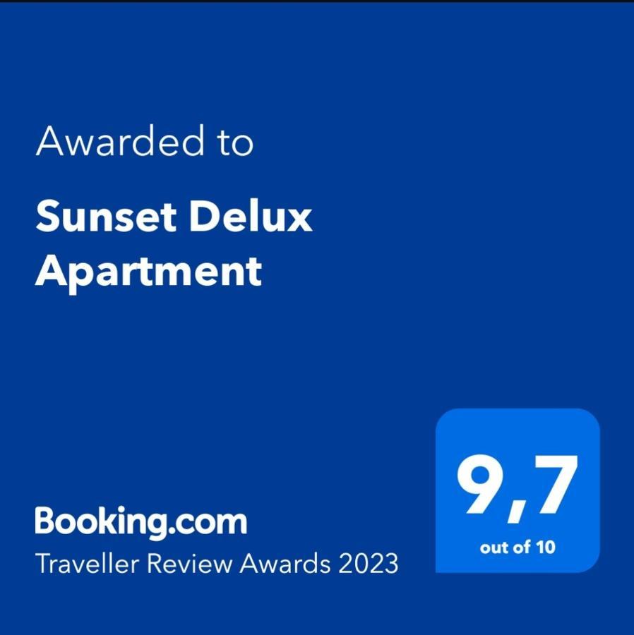 Sunset Delux Apartment Високо Екстериор снимка